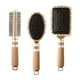thumbnail image 4 of Juego de cepillos para el cabello profesional de lujo de 3 piezas con cerdas de punta de bola para mujeres, hombres, , niñas, corto, largo, Dorado Yinane cepillo de pelo, 4 of 8