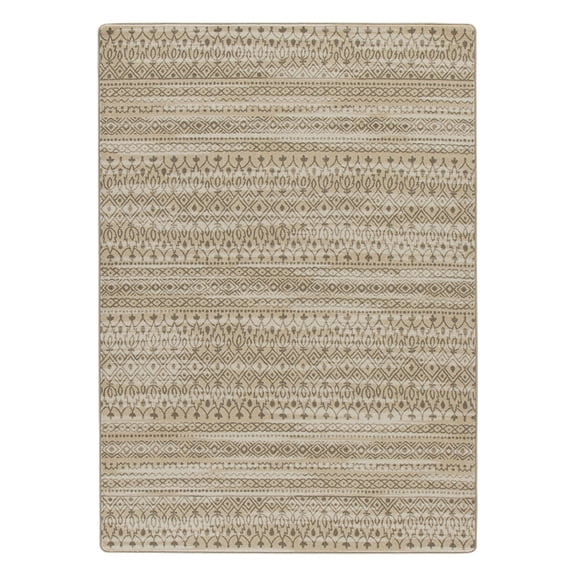 Milliken Drayton Area Rug 4000173992 Pardo Antique Striped Banded 7' 8" x 10' 9" Rectangle
