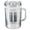 B, variant on THLKIF Yogurt Strainer | Reusable Dishwasher Safe Milk Filter - Whey Separator for Yogurt with Fine Mesh | for Cheese Soybean Milk Berry Soup Fruit Juice Coffee Kitchen