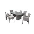 thumbnail image 2 of Florence Patio Rectangulaire Table à Manger 4 Chaises Sans Bras 2 Fauteuils, 2 of 2