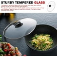 thumbnail image 5 of 5.9" Glass Slow Cooker Lid,  Replacement Round Glass Lid, Universal Tempered Glass Lid with Sturdy Handle for Frying Pans, Thickened and Transparent Cookware Cover, 5 of 6