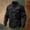 03 Black, variant on YueHuiYing Men's Retro Camouflage Print Long Sleeve Button Down Shirt Breathable Durable Casual Top For Outdoor Activities Hiking Camping And Everyday Wear
