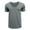 Grey, variant on Big and Tall Shirts for Men Pocket T Shirt Border Clothing Europe And The United States Foreign Trade Men's V Neck Solid Color Large Size Casual Short Sleeved T Shirt Neck Top for Men Pocket M