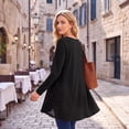 thumbnail image 6 of Womens Lace Tops Dressy Casual Long Sleeve Shirts Flowy Tunic Top Wrinkle Free Blouses for Leggings, 6 of 9