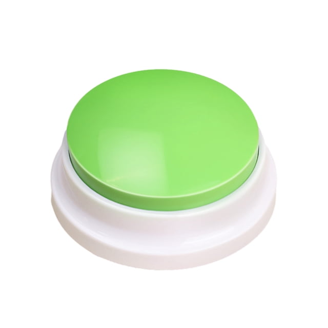 Hioecau Dog Training Button Voice Recording Button Pet Training Buzzer Second Record And Playback Interactive Communication Button for Cats And Dogs