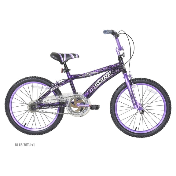Genesis 20 Inch Girl's Inspire Girls Bike with Front and Rear Hand Breaks