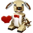 thumbnail image 2 of LEGO Bricks & More Valentines Cupid Dog 40201 Building Kit, 2 of 11