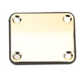 thumbnail image 4 of Electric Guitar Neck Plate Square Metal Back Mounting Plate Replacement 4 Holes With Screws Guitar Parts, 4 of 8