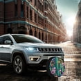 thumbnail image 4 of Spare Tire Cover 13inch Watercolor Cactus Summer Wheel Tire Covers for Travel Trailers Protectors Weatherproof Dust-Proof Cacti Succulent Flowers for Travel Trailer Camper Truck SUV Camper, 4 of 8