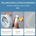 thumbnail image 4 of Stainless Steel Condensate Tray, Condensate Collection and Drainage Kit for Heat Pump, Universal Collector for Mini-Split and Window Air Conditioners,93 * 44cm, 4 of 6