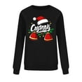 thumbnail image 4 of Winter Saving Talove Long Sleeve Shirts for Women Funny Graphic Sweatshirt Fall Fashion Must Haves Long Sleeve Cute Lightweight Womens Tops Trendy Plus Size Christmas Shirts, 4 of 6