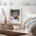 thumbnail image 6 of Diamond Art Kit for Adults, Snowy Autumn Fox Woodland Scene Diamond Painting for Adults Beginners, DIY Diamond Art Painting Kits, 5D Diamond Painting Crafts for Home Decor 12x16 Frameless, 6 of 7