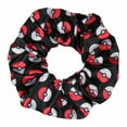 thumbnail image 3 of Pokemon Pokeball Scrunchie Set Hair Ties Hair Accessories For All Hair Types 2 PK | Pain-Free Removal For Braids Ponytails, 3 of 7