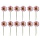 thumbnail image 1 of Ounissouiy 12 piezas de flores artificiales ramo falso hogar jardín boda de una sola rama interior al aire libre adornos de autoensamblaje Flores artificiales Rosa Ounissouiy HA084367-04, 1 of 6