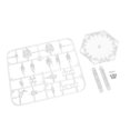 thumbnail image 1 of bedienty Flexible Display Base Hold for 1/144 Clear RG Toy Figure Action, 1 of 6