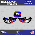 thumbnail image 3 of Kalair GFX Graphics Kit for Yamaha YZ85 (2002-2014) Warrior Series, 3 of 5