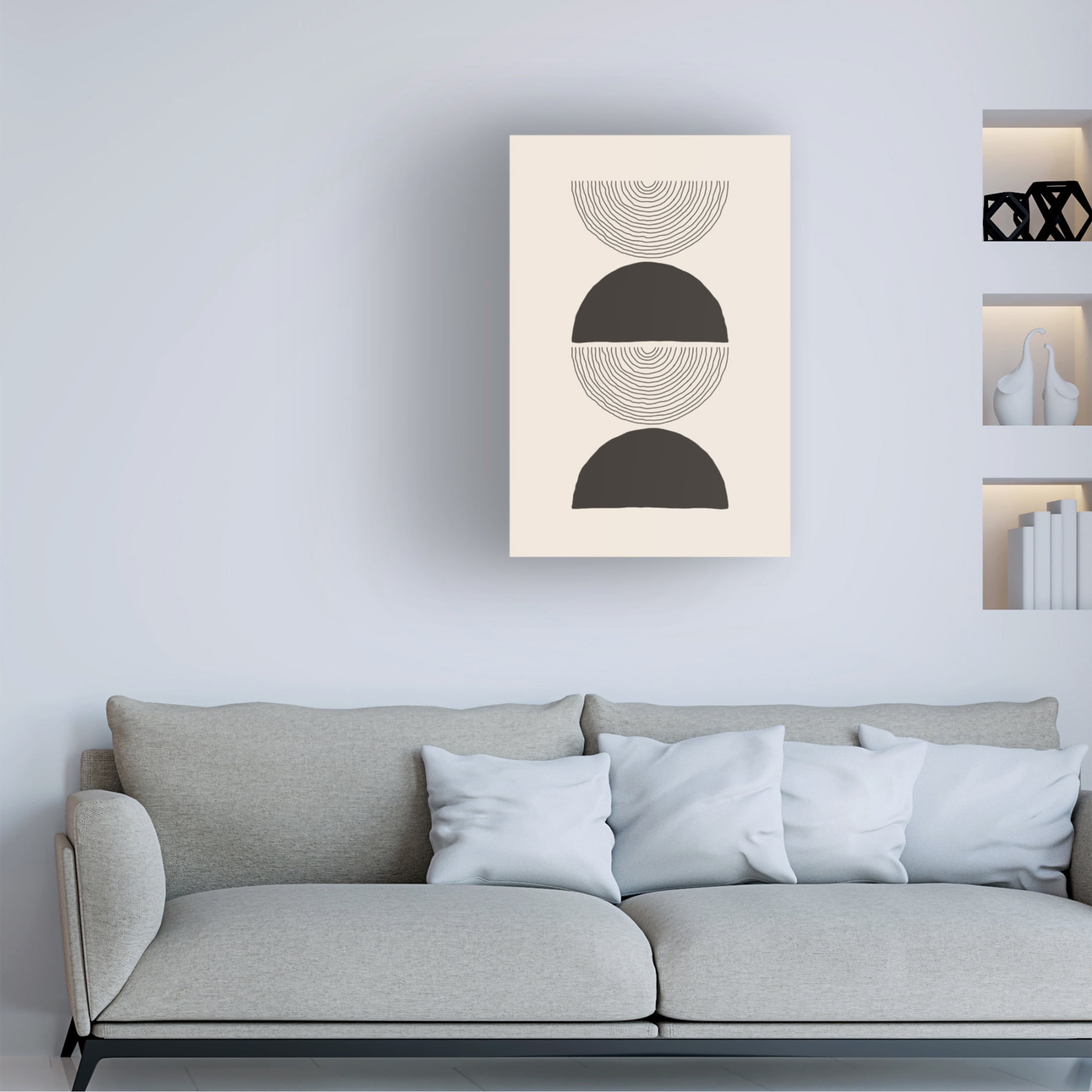 Trademark Fine Art jay stanley Boho Sun Series 3 Canvas Wall Art