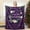 Purple, variant on Grandma Blanket I Love You Blanket for Grandma Soft Grandma Throw Blanket 60" x 50", White