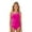 A-Hot Pink4, variant on Bobifish Little Girls Swimsuit Set One-Piece Solid Color Tankini Bathing Suit Summer Beach Pool Children Girls Swimwear Set