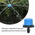 thumbnail image 3 of Arroseur d'Irrigation Goutte à Goutte 8 Trous Réglable Buse d'Irrigation Goutte à Goutte Buse en Plastique, 100 Pcs, 3 of 7