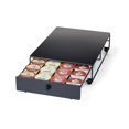 thumbnail image 1 of Nifty Solutions Capacity Nifty Rolling Mini Black Finish, Compatible with K-Cups, 24 Pod Pack Holder, Compact Under Coffee Pot Storage Drawer, Slim Home Kitchen Counter Organizer, 1 of 4