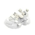 thumbnail image 3 of Sopiago Toddler Boy Athletic Shoes Toddler Flashing Walking Shoes Breathable Sport Kids Sneakers Girls Beige (Toddler/Little kid),7.5, 3 of 5