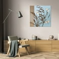 thumbnail image 3 of Caroline Gold 20x20 Gallery Wrapped Canvas Wall Art Titled - Dragonflies, 3 of 4