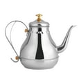thumbnail image 2 of Stainless Steel Gooseneck Pour Coffee Drip Kettle, 1.2L Capacity,  Filter, Streamlined , Ergonomic Handle, Perfect for Tea and Coffee, 2 of 8