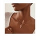 thumbnail image 4 of Collar Xtellar Cruz Mujer Dije Chapado Oro 18k Con Zircón, 4 of 4