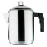 Copco 1.5 Quart Brushed Stainless Steel Percolator
