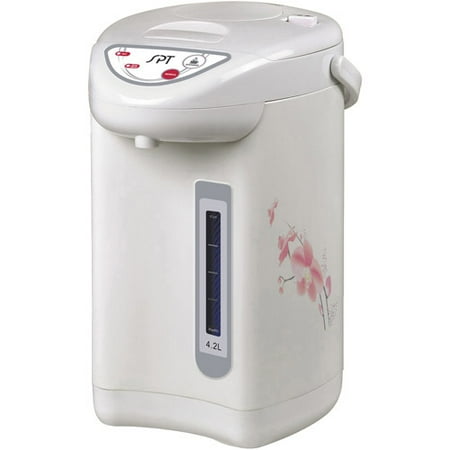 - Sunpentown 4.2 Liter Hot Water Dispenser with Dual-Pump System, Off-White