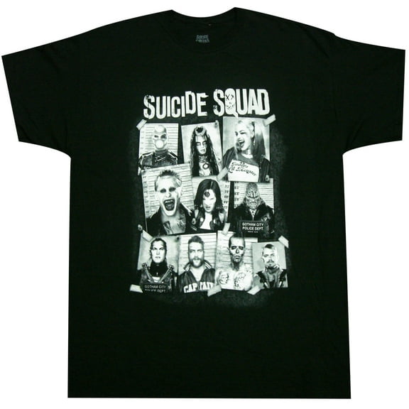 Suicide Squad Mugshot Tee Shirt