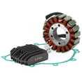 thumbnail image 4 of Magneto Coil Stator + Voltage Regulator + Gasket Assy For Yamaha YZF-R6 YZF R6 1999-2002, 4 of 12