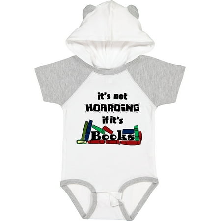 

Inktastic It s Not Hoarding if it s Books Boys or Girls Baby Bodysuit