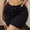 Black, variant on Hrsba High Waisted Drawstring Casual Active Shorts for Women Solid Color Lightweight Stretchy Soft Summer Sports Workout Wear Bottoms