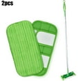 thumbnail image 1 of Lefu Microfiber Mop Pads Compatible with for Swiffer for Sweeper Mops ,Reusable and Machine Washable Floor Mop Pad Refills, Mop Head Replacements for Multi Surface Wet & Dry Cleaning, Pack of 2, 1 of 10
