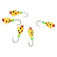 thumbnail image 1 of Ice Fishing Lures, High Carbon Steel Practical 5 Pcs Compact Ice Fishing Hooks Easy To Use  for Outdoor, 1 of 8