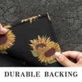 thumbnail image 6 of Black Yellow Green Leaf Sunflower Pattern Door Rugs,Washable Non Slip Door Mats Indoor,Decorative Door Mats,Entry Mat Indoor for Entrance,Bedroom,Kitchen,Bathroom,20"x32", 6 of 6
