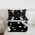 thumbnail image 5 of Erosebridal Cartoon Bunny Rabbit Twin Comforter Sets,Modern Geometric Circle Bedding Set For Kids,Happy Easter Theme Reversible 2 Pieces, 5 of 7