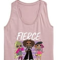 thumbnail image 3 of LOL OMG! Fashion Dolls - Fierce Queens - Women's Racerback Tank Top, 3 of 5