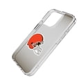 thumbnail image 2 of Cleveland Browns Linen Logo iPhone Clear Case, 2 of 6