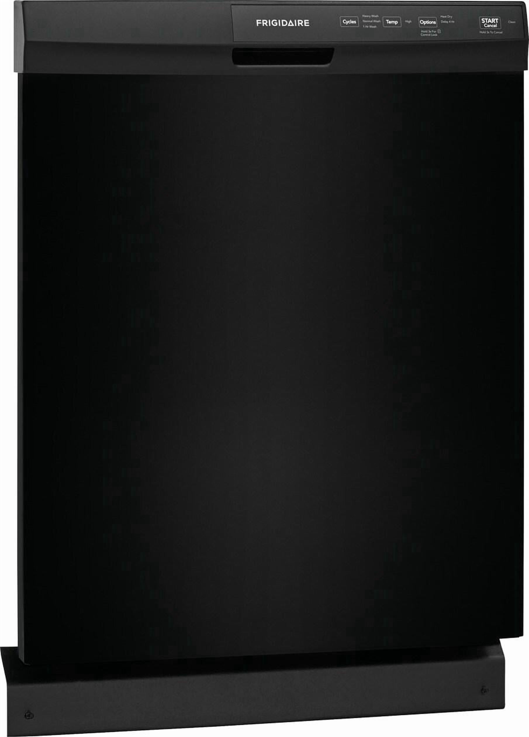 Frigidaire 24" Dishwasher, Black
