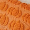 thumbnail image 2 of Halloween Pillow Covers 18x18 inch Set of 2 Ghost Throw Pillow Cases Autumn Rust Pumpkin Throw Pillow Cases Soft Plush Faux Fur Wool Couch Cushion Case for Chair Sofa Bedroom Living Room Home Decor, 2 of 4