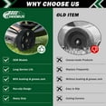 thumbnail image 4 of czcpp-8 Inch Lawn Mower Wheels 2 Pack 8" Push Lawn Mower Wheels with Bolts and Lock Nuts Kit Fit for Most Standard push Lawn Mowers/Generator/Garden Tiller/Handtruck, 4 of 4