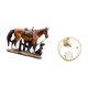 thumbnail image 5 of Figura de caballo,Figura coleccionable de caballo en miniatura,Estatua de bola de cristal,Estatuas de bolas de cristal para decoración del hogar,escritorio,interior,Escultura de bola de, 5 of 8