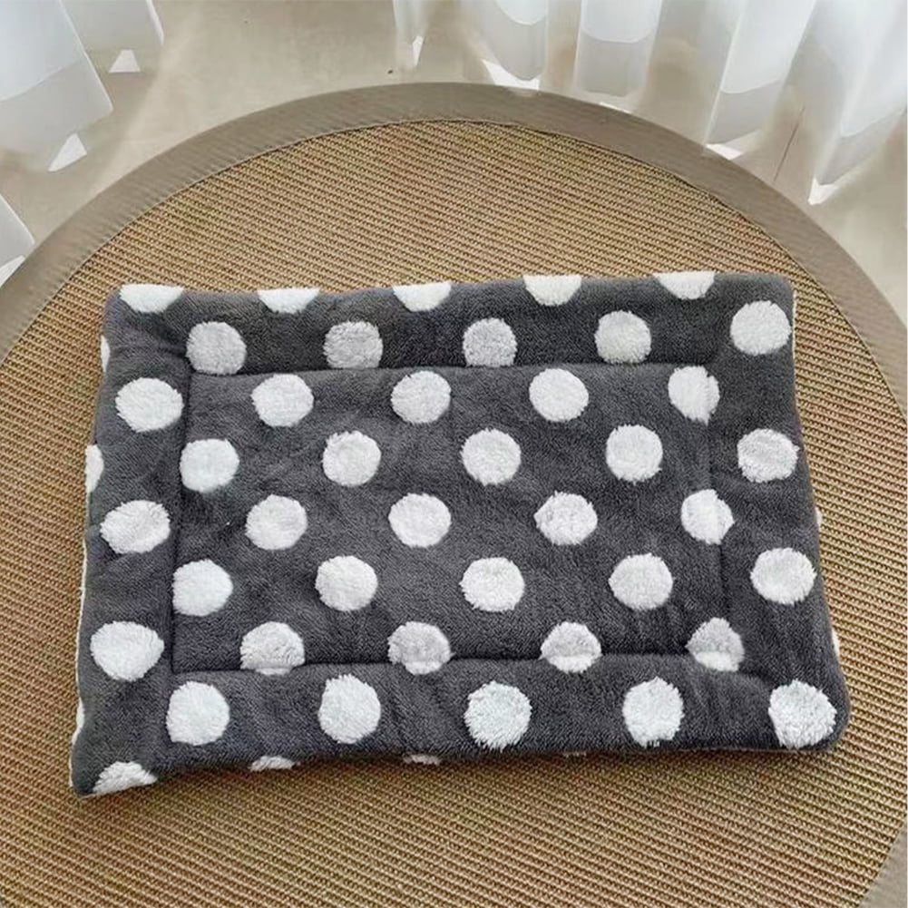KYAIGUO Dog & Cat Bed for Small Medium Large Sized Dogs Dog Crate Kennel Mat Cat Bed with Print Pattern for Indoor Dog Crate Mat