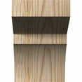 thumbnail image 2 of 4"W x 6"D x 6"H Monterey Rough Sawn Corbel, Douglas Fir, 2 of 9