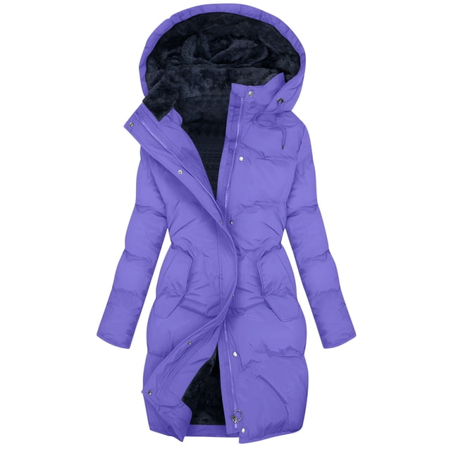 Manteaux d'Hiver pour Femmes - Longueur Régulière, Rembourrés - Décontractés, Usage Quotidien