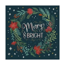 Trademark Fine Art 'Christmas Bloom III' Canvas Art by Janelle Penner