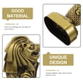 thumbnail image 6 of FUEENIRVA Desktop Merlion Figurine Travel Souvenir Metal 1Pack, 6 of 6